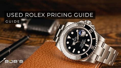 bob's watches rolex price guide|bobs certified used rolex watches.